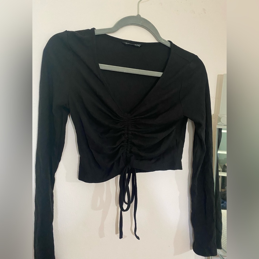 Black SHEIN long sleeve top, SIZE S